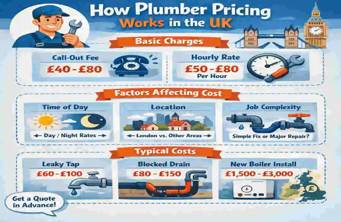 Plumbing Repair Costs for Houses in the UK