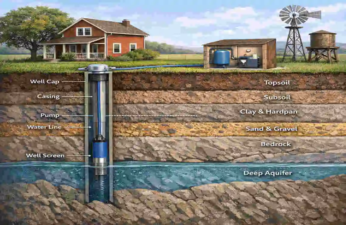 How Deep Should a Residential Well Be