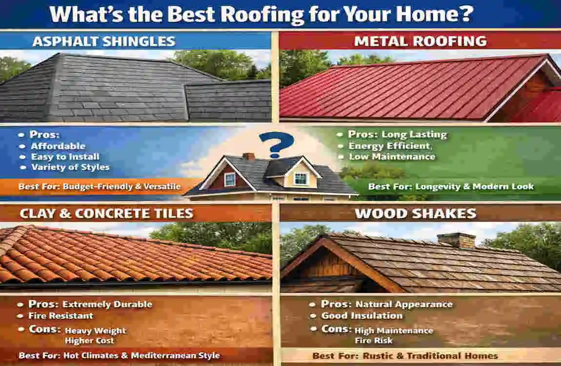 Roofing Types for Your House