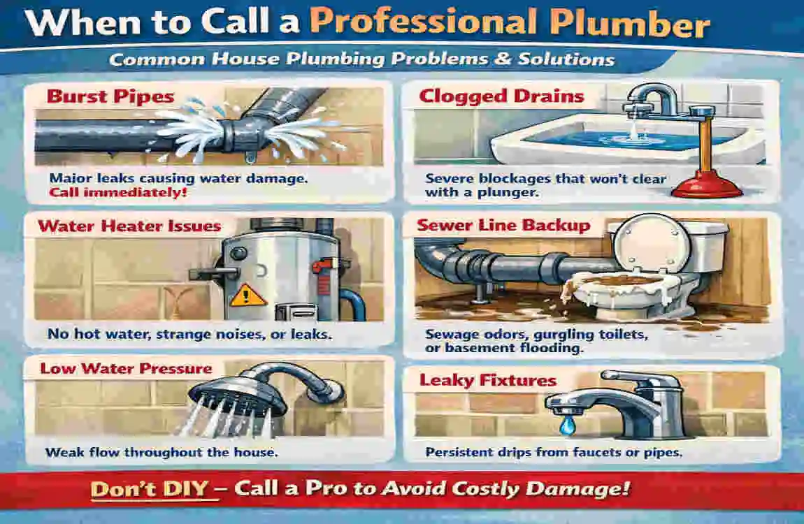 Common House Plumbing Problems and Quick DIY Solutions