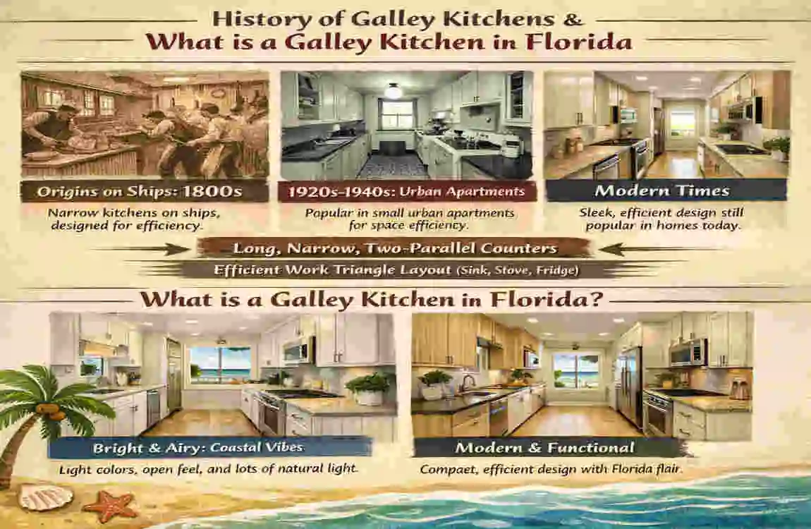 Galley Kitchens in Florida