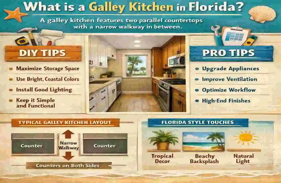 Galley Kitchens in Florida