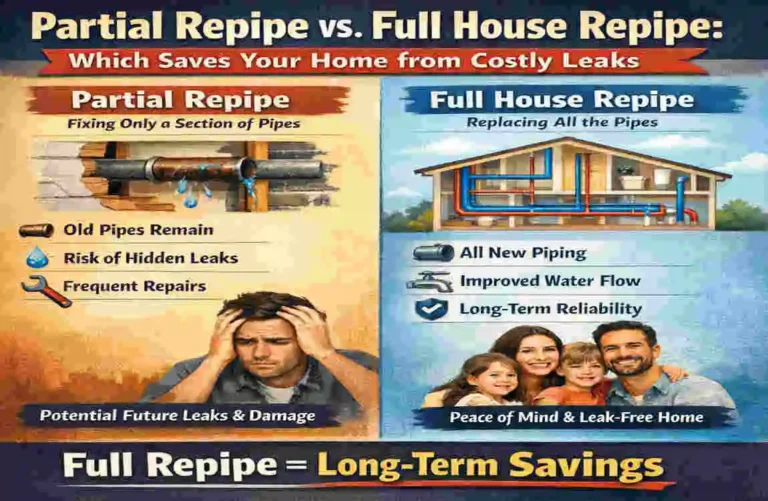 Partial Repipe vs. Full House Repipe