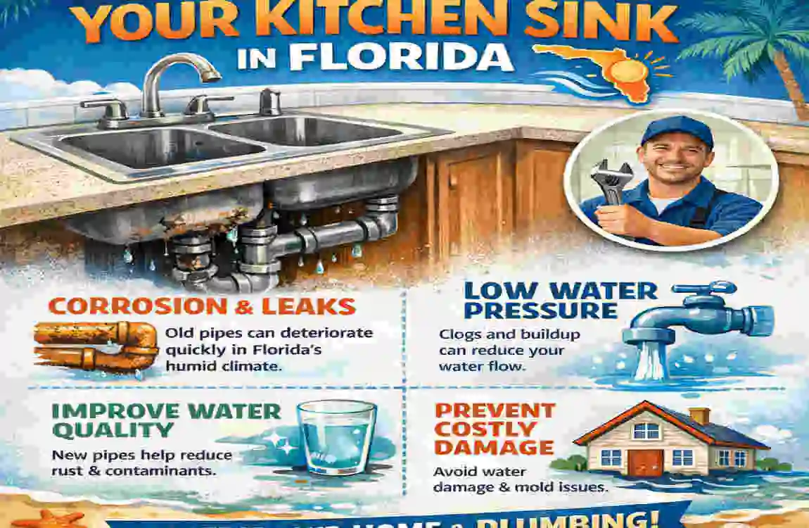Florida Kitchen Sink Replumbing Costs