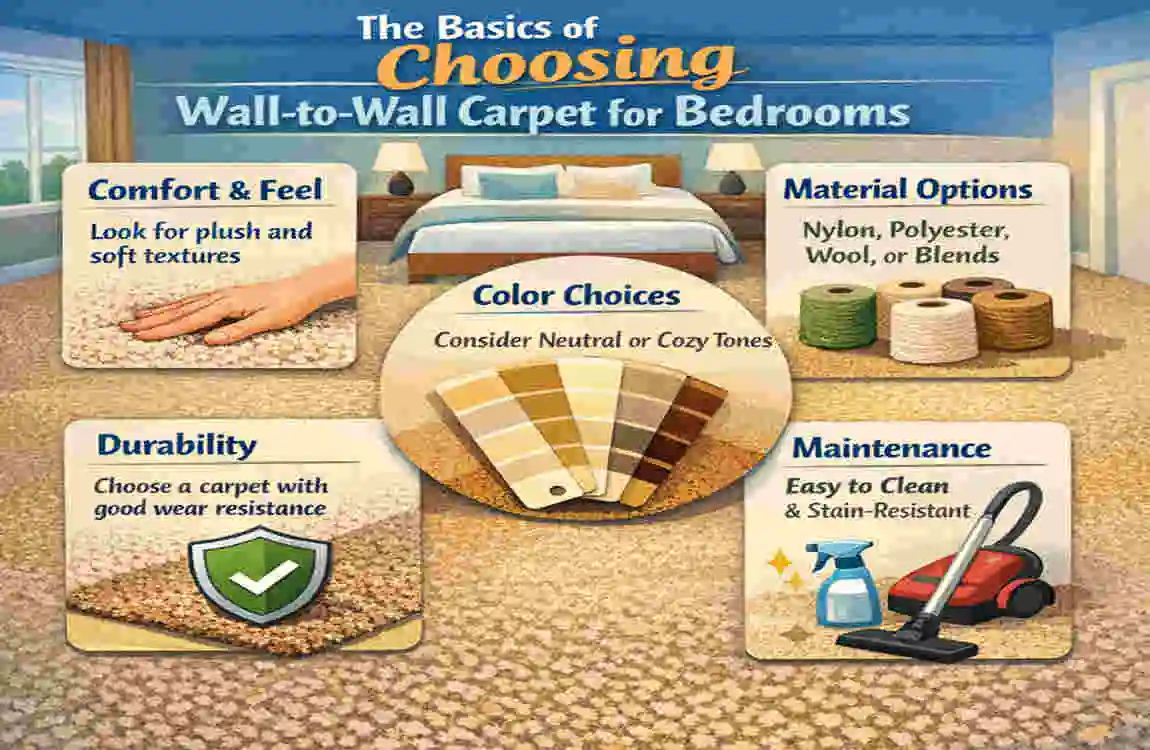 Wall-to-Wall Carpet Bedroom