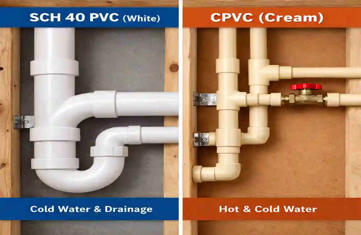 Best PVC Types for House Plumbing