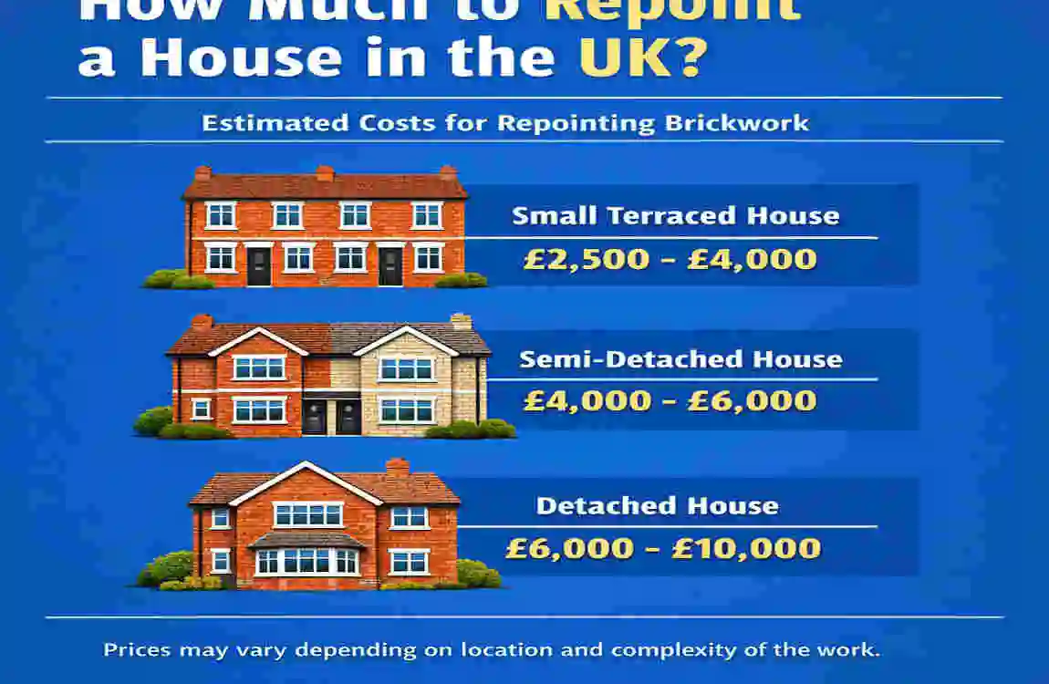 UK House Repointing Costs: