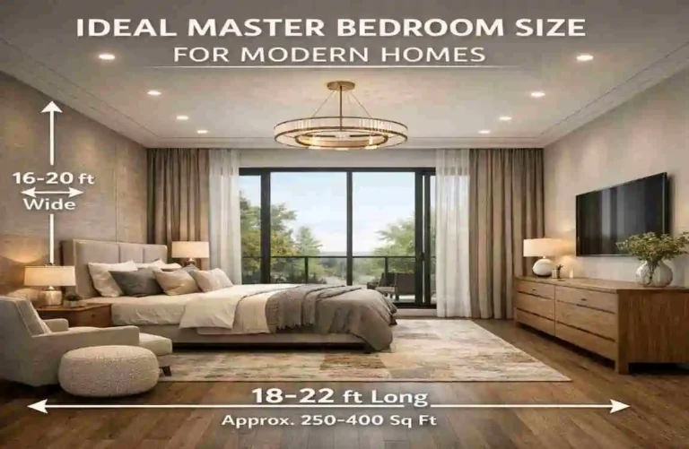 Ideal Master Bedroom Size for Modern Homes Master Bedroom Size for Modern Homes