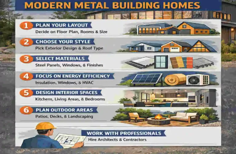 modern metal building homes