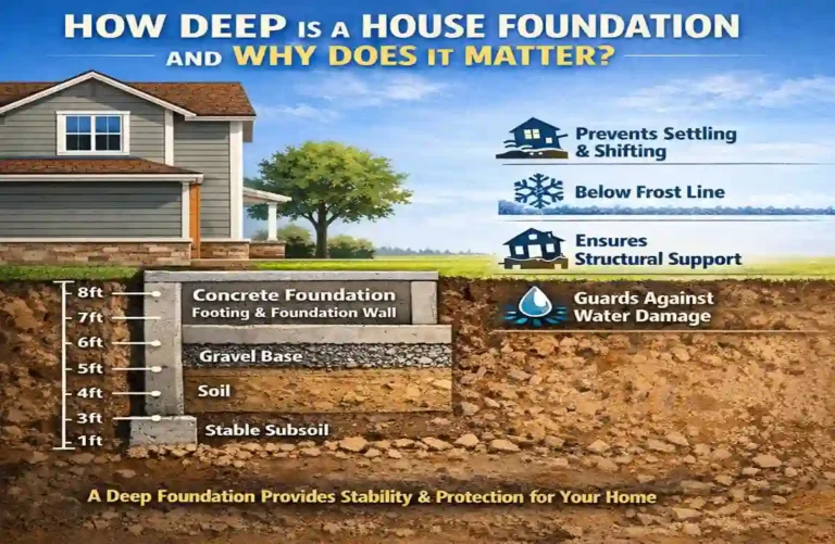 How Deep Is a House Foundation and Why Does It Matter? how deep is a house foundation