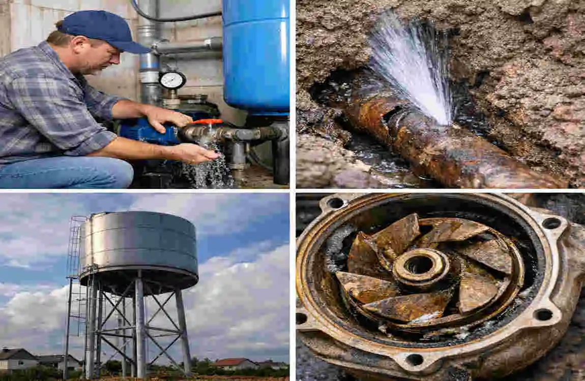 how to remove air from water pipes in house