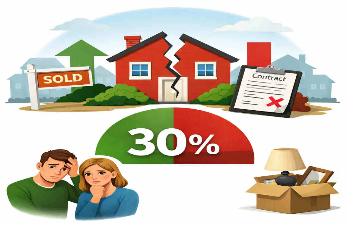 What Percentage of House Sales Fall Through?