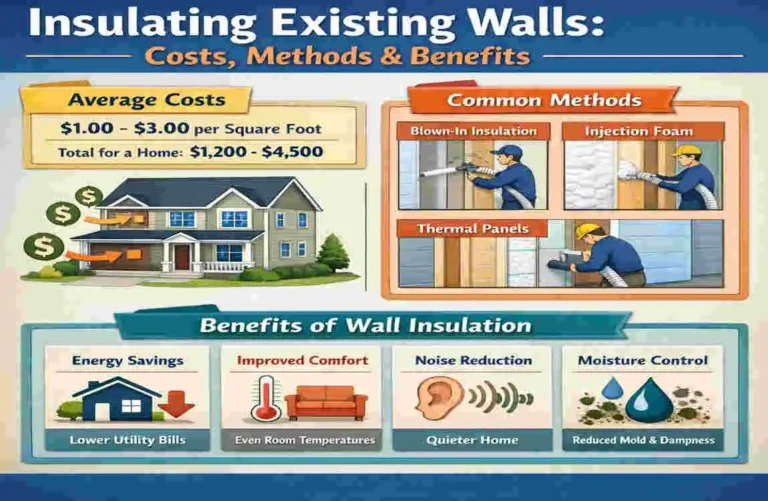 how to insulate interior walls in an existing house