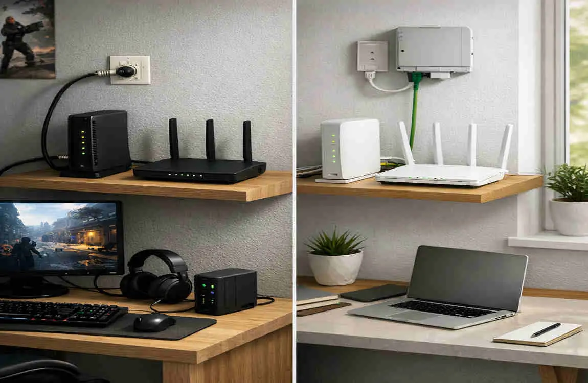 can you have two different internet in one house
