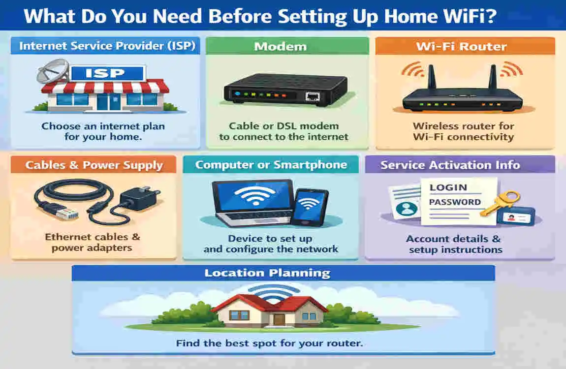 how to get wifi in my house