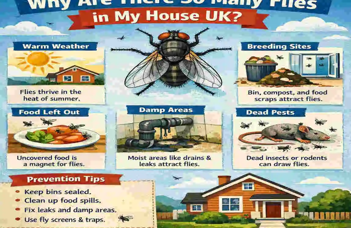 why so many flies in my house uk