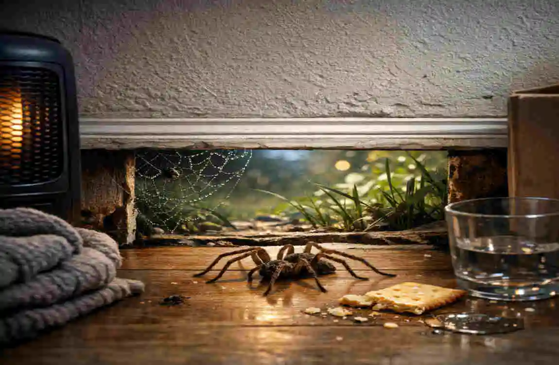how to spider proof your house
