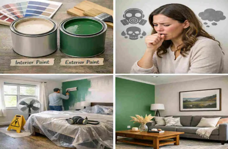 Can Exterior Paint Be Used Inside?