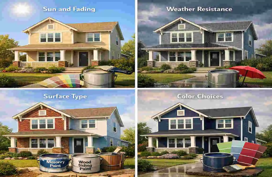 when is best time to paint exterior of a house