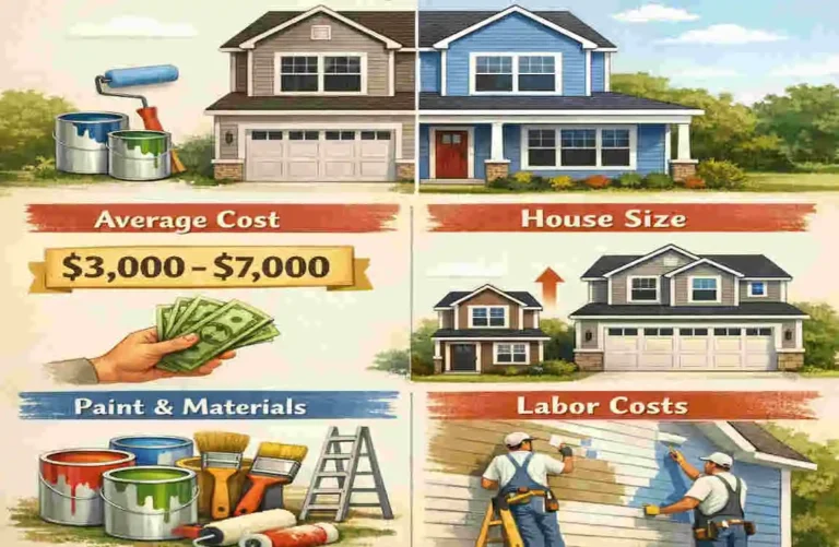 Exterior Paint Cost for a 2 Story House: A Simple Guide how much to paint 2 story house exterior
