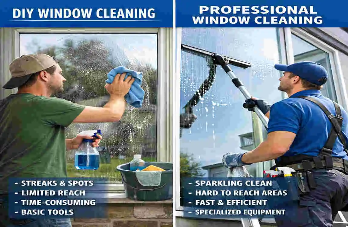 how to clean exterior windows