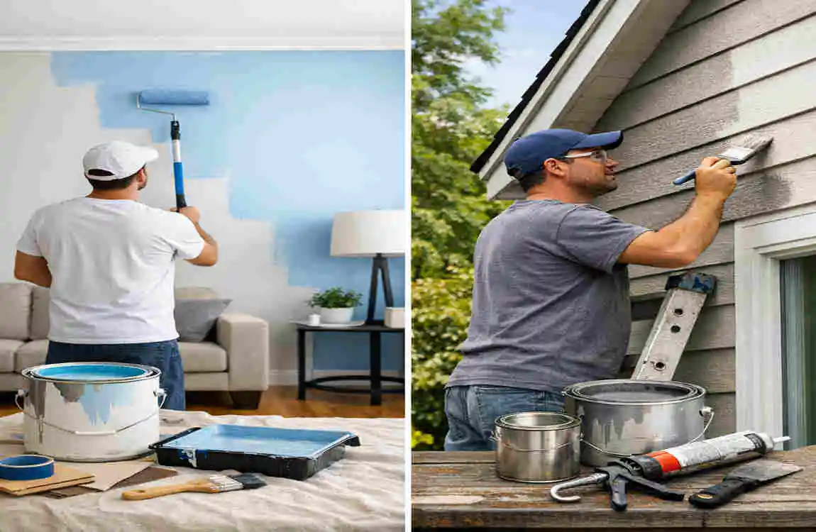 Can Exterior Paint Be Used Inside?