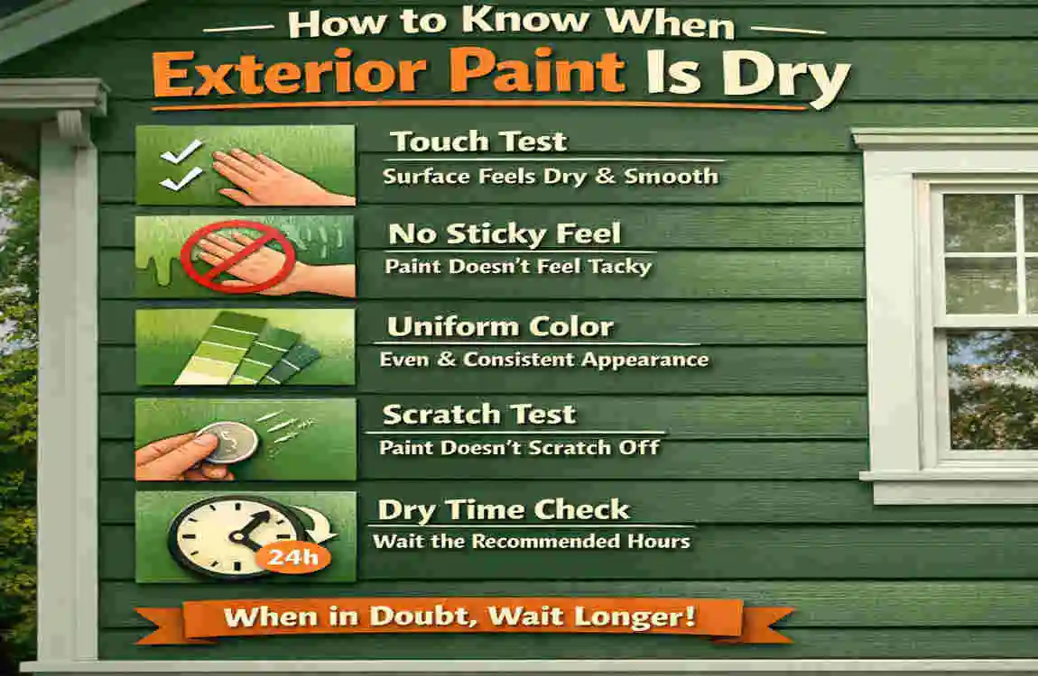 How Long Does Exterior Paint Take to Dry?