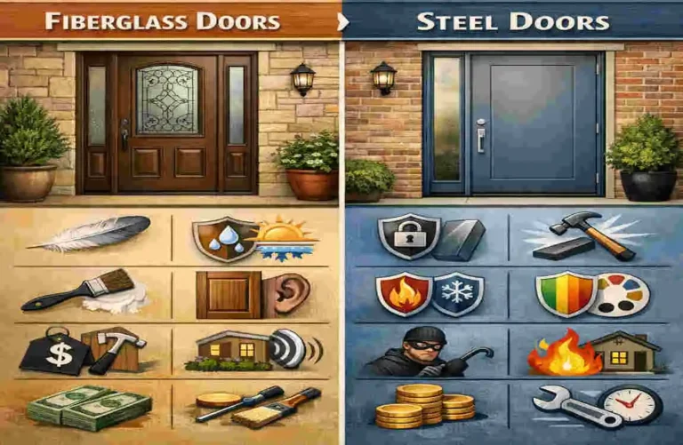 Fiberglass or Steel: The Best Exterior Door Explained are fiberglass exterior doors better than steel