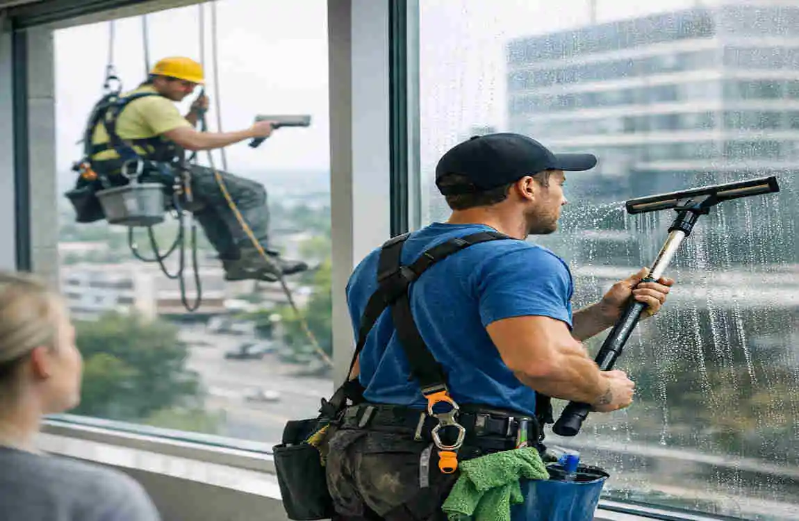 do you clean interior and exterior windows