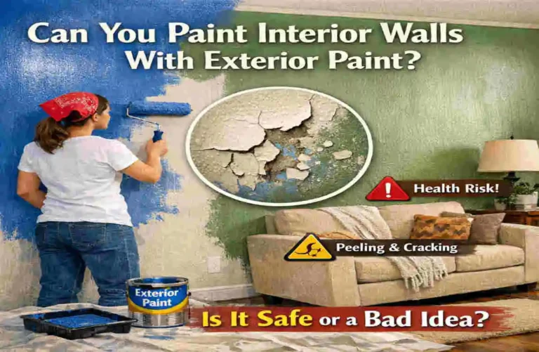 Can You Paint Interior Walls With Exterior Paint? can you use exterior paint for interior