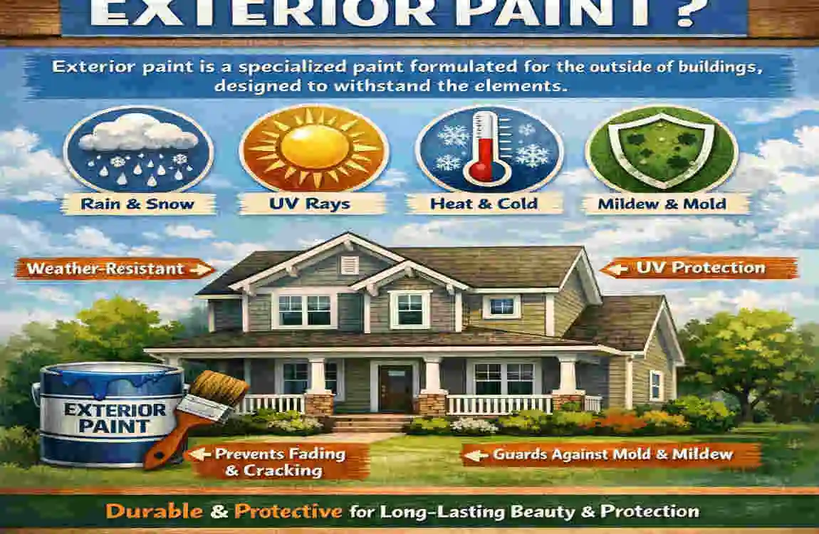 Can Exterior Paint Be Used Inside?