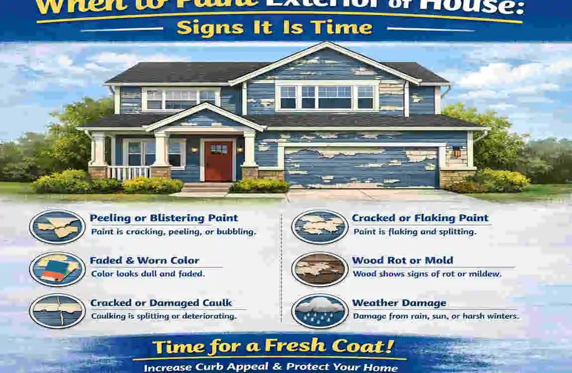 when to paint exterior of house