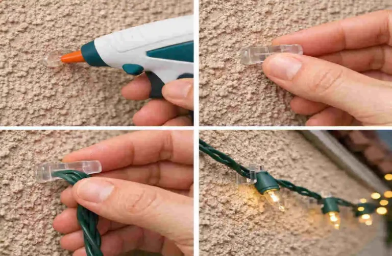 How to Attach Christmas Lights to Stucco Exterior Safely how to hang christmas lights on stucco exterior