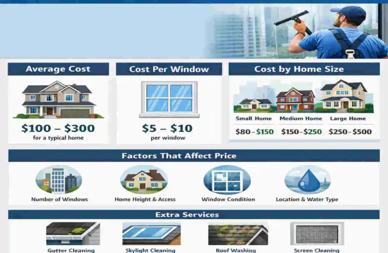 how much does exterior window cleaning cost