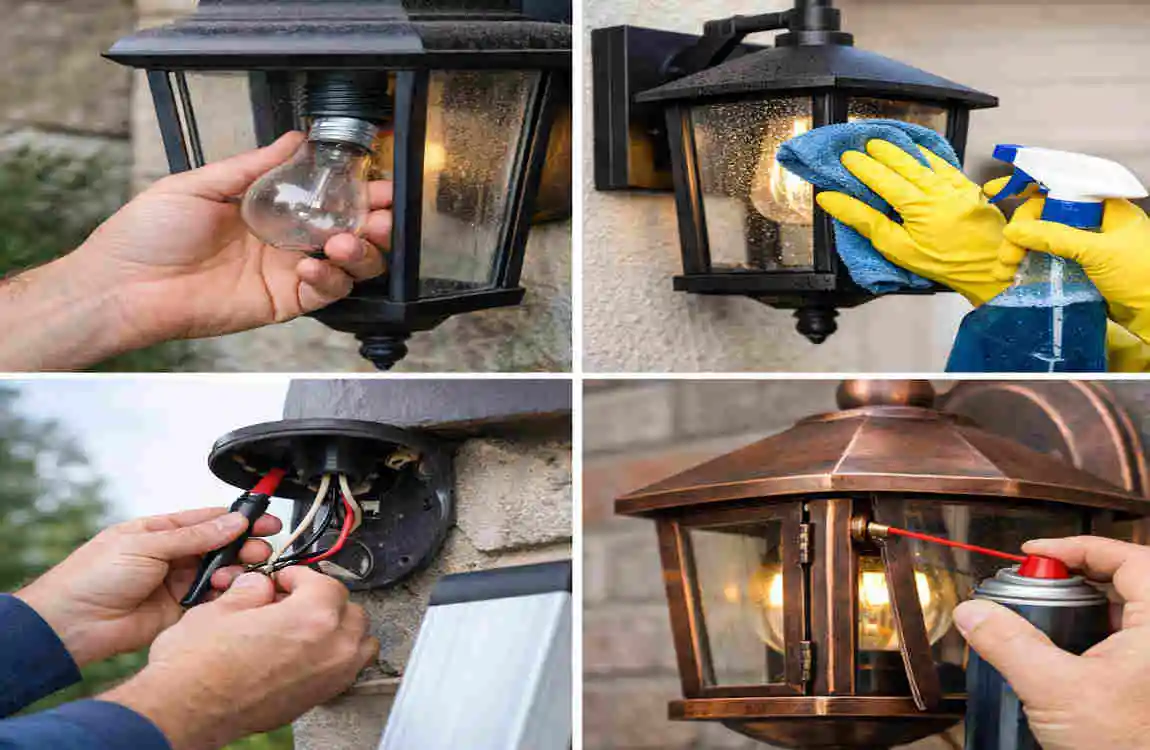 how to light your house exterior