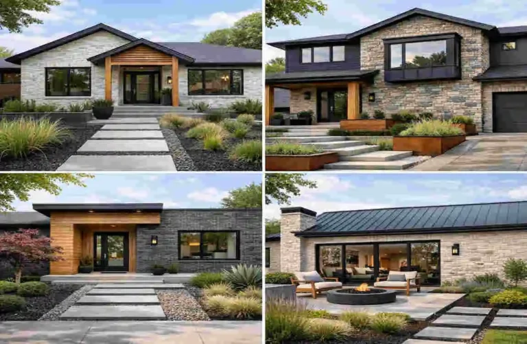 how to update exterior brick