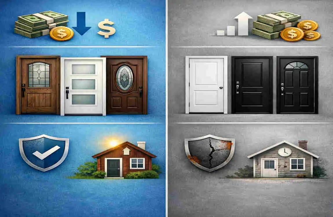 are fiberglass exterior doors better than steel