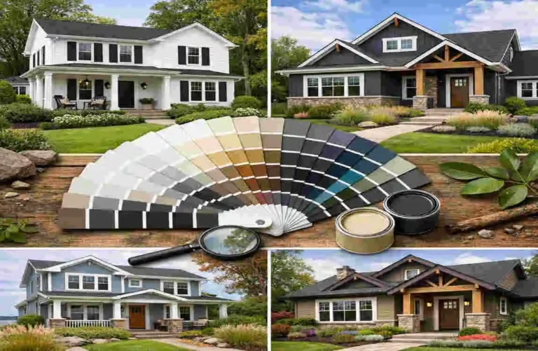 how to choose a color to paint your house exterior