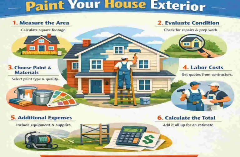 How to Estimate the Cost to Paint Your House Exterior how much to paint house exterior