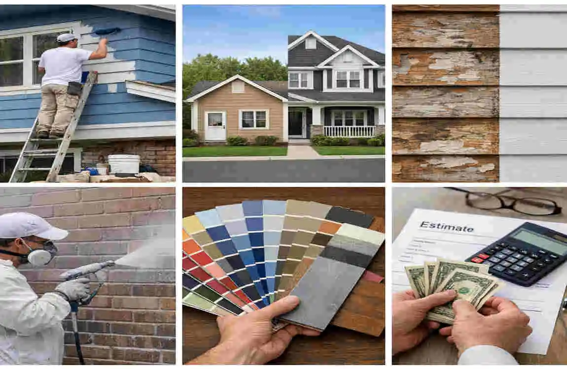 how much to paint house exterior
