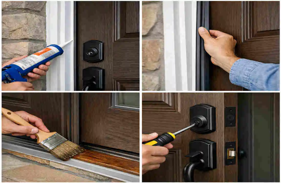 how to install exterior door