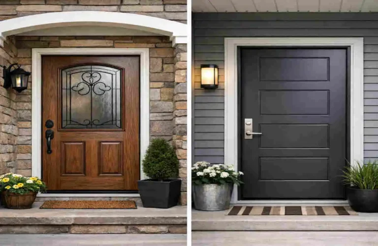 is fiberglass or steel better for an exterior door