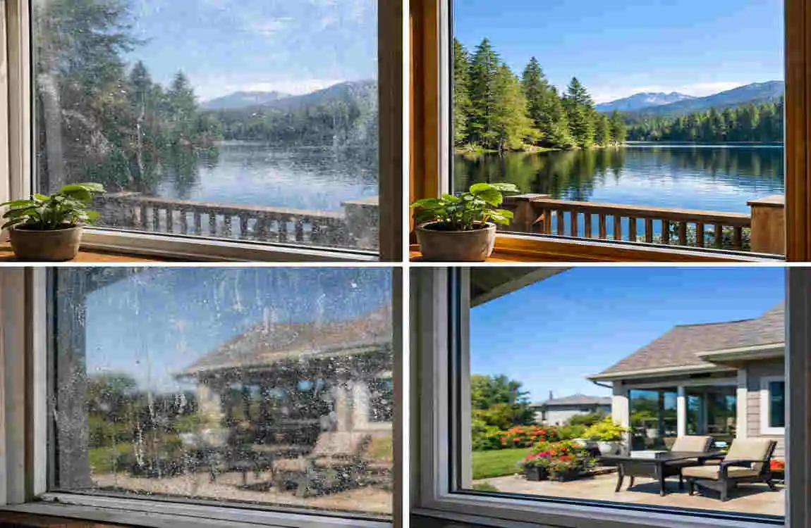 do you clean interior and exterior windows