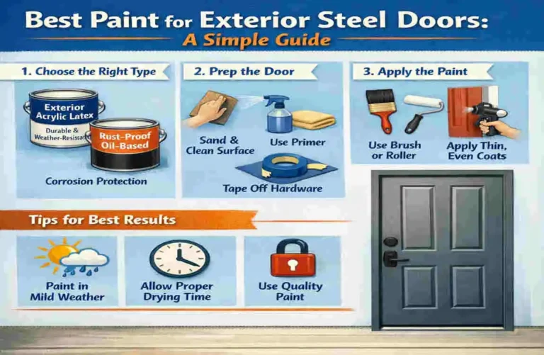Best Paint for Exterior Steel Doors: