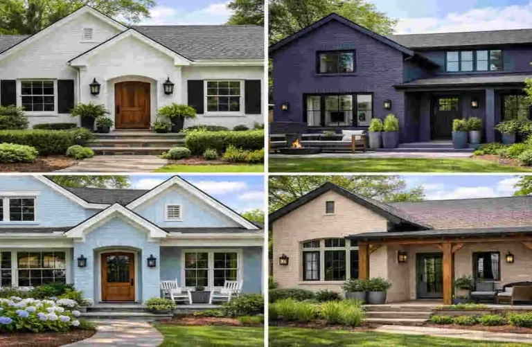 is painting exterior brick a good idea