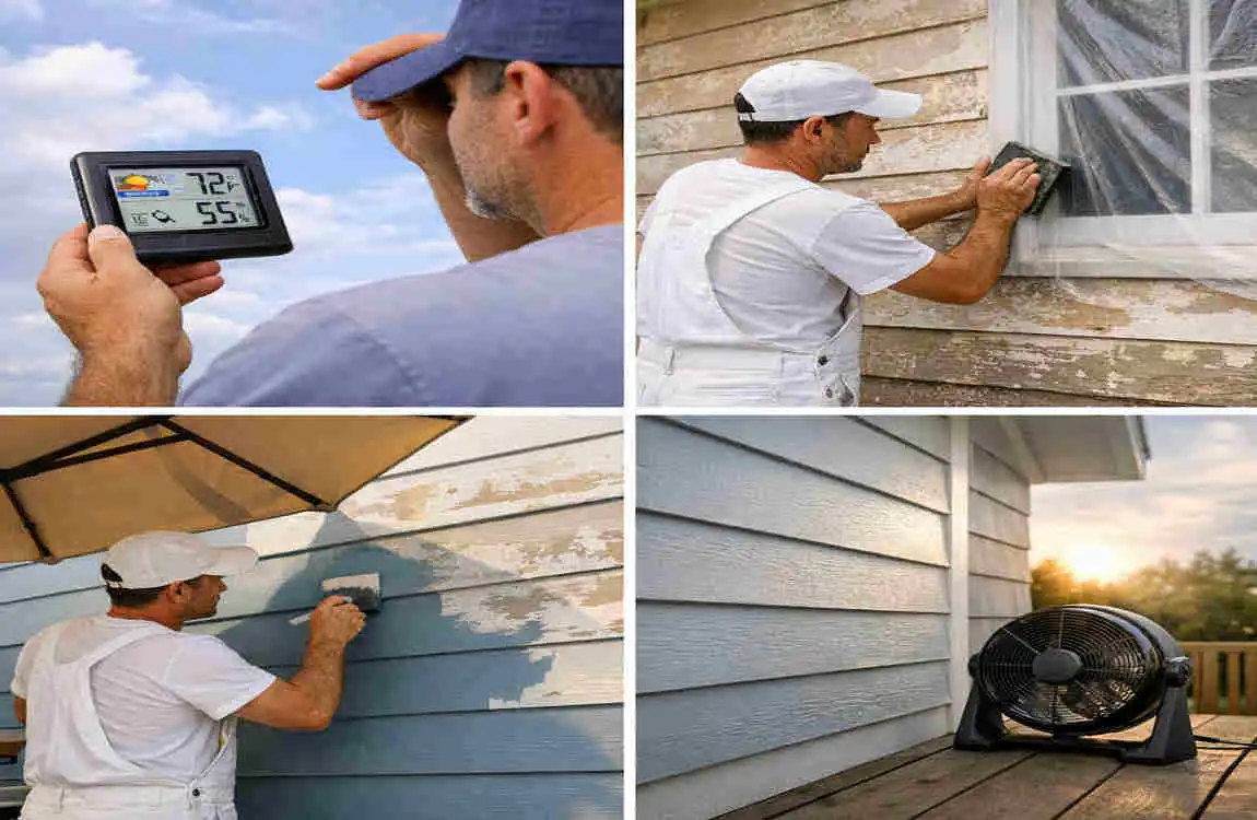 How Long Does It Take for Exterior Paint to Dry?