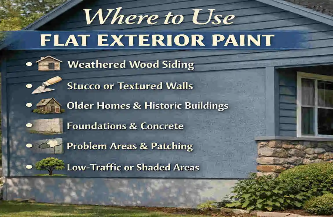 Is Most Exterior Paint Flat? 