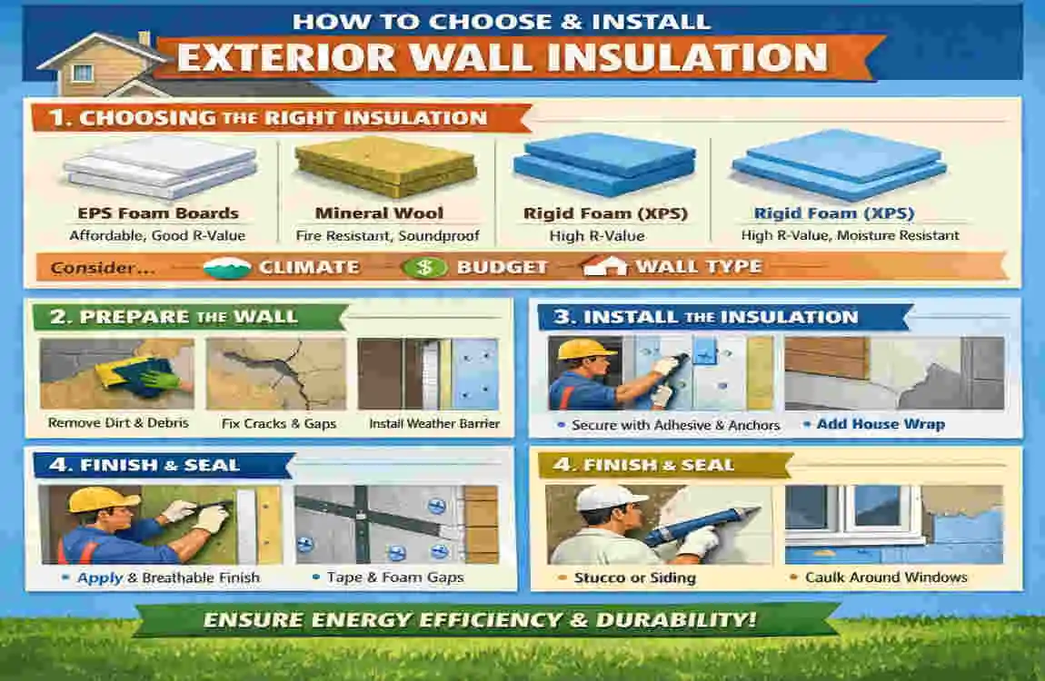 what r value insulation for exterior walls