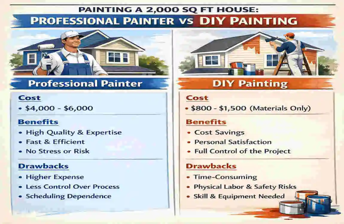 how much to paint a 2000 sq ft house exterior