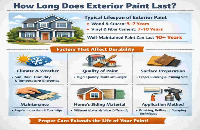 How Long Does Exterior Paint Last?